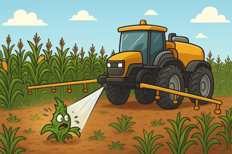 pulverizador-usa-precisao-para-jogar-herbicida-so-em-planta-daninha