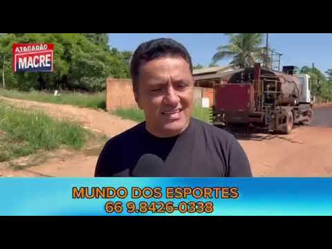 Vídeo: Prefeito Paulistinha fala sobre etapa de asfaltamento no bairro Liberdade